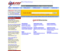 Tablet Screenshot of igaroo.com